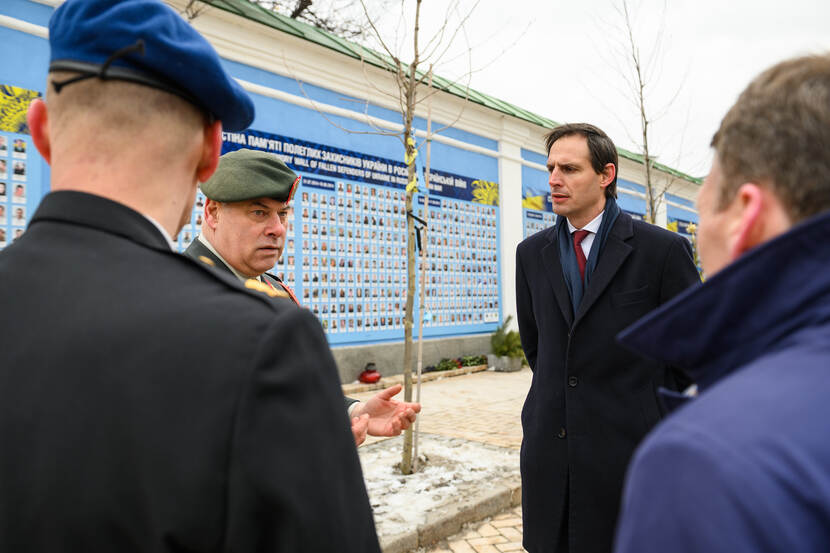 Minister Wopke Hoekstra bezoekt Oekraine, 1 en 2 februari 2022
