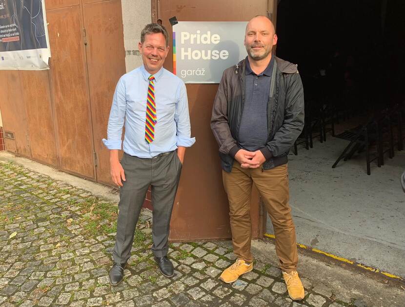 Cas van der Horst en Petr