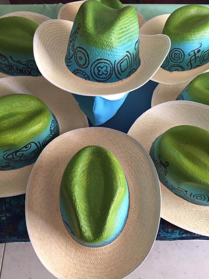 Panamahoeden Team Aruba