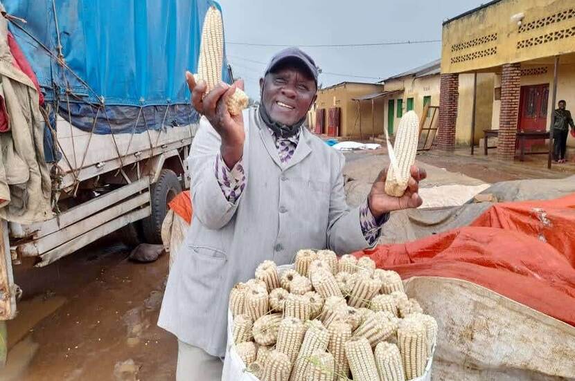 Maisboer in Rwanda