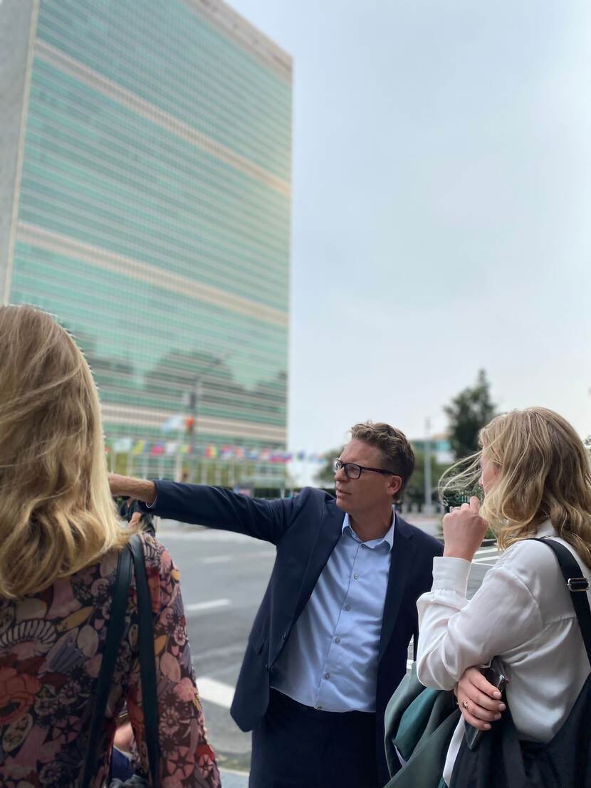 Martijn Engels in New York