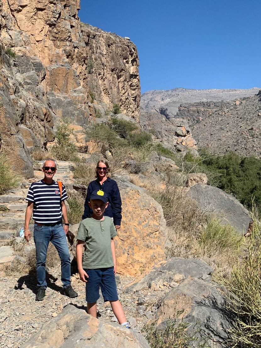 Nathan en zijn ouders