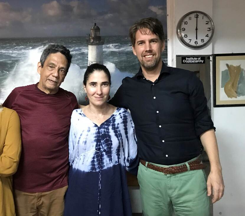 Bastiaan Engelhard bezoekt Cubaanse journalisten