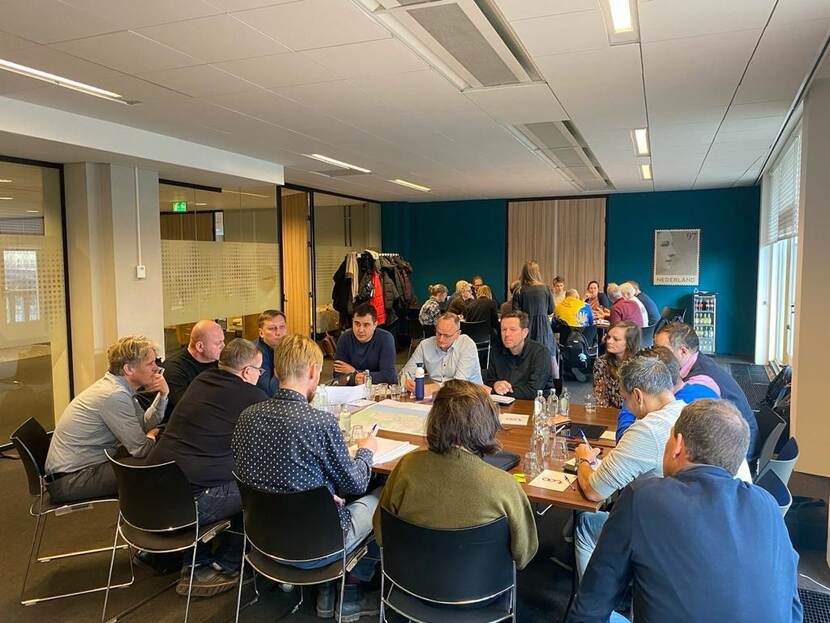 De delegatie uit Marioepol.