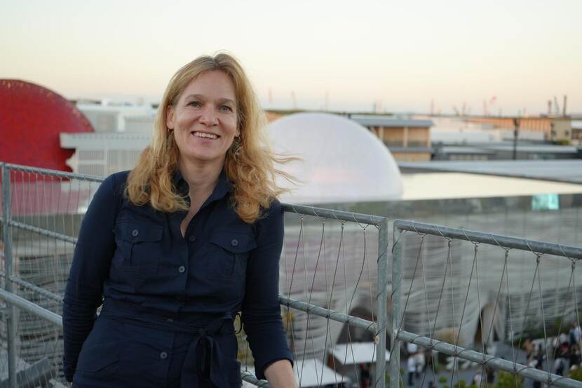 Aino Jansen bij Expo