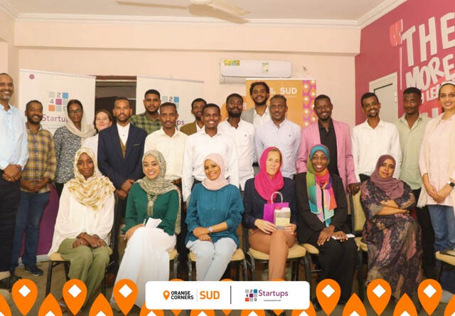 Soedanese ondernemers Orange Corners