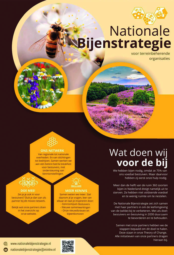 1 van de 3 flyers van de NBS - flyer terreinbeherende organisaties