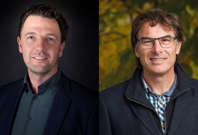 Foto Thijs Magielse en Dionysios Sofronas