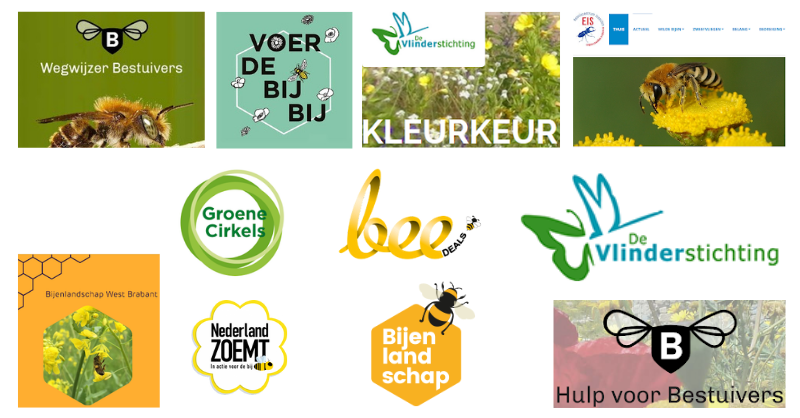 Informatiebronnen voor bestuivers