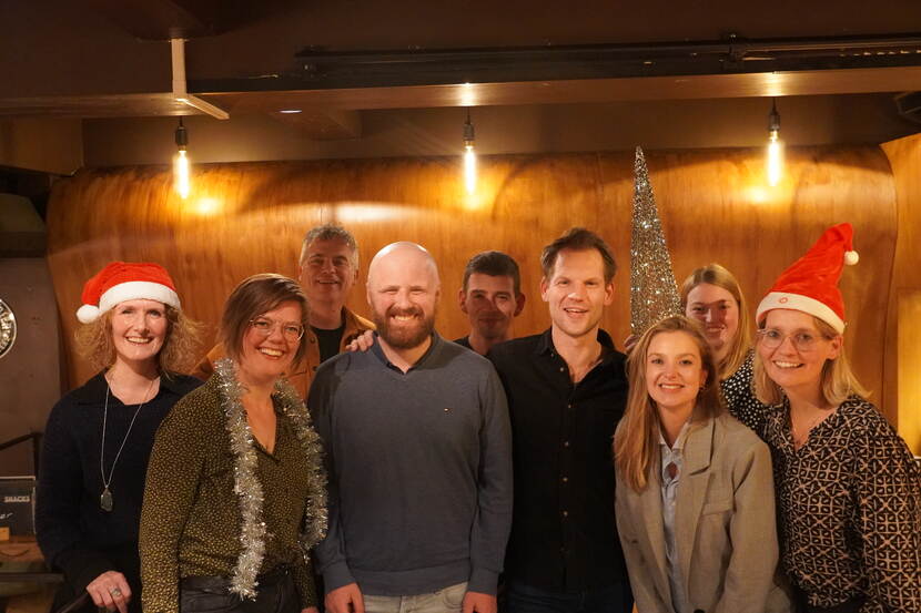 Groepsfoto van het ministerie