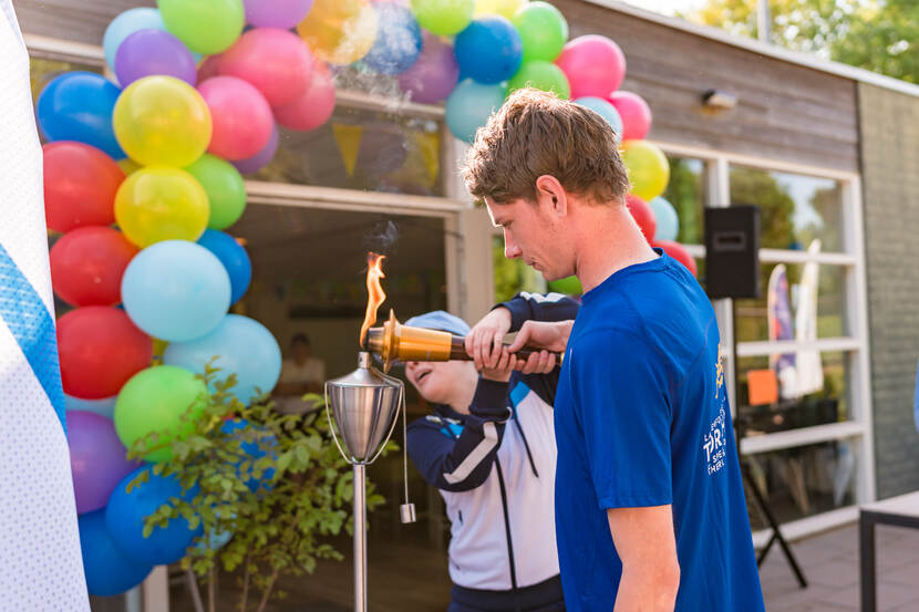 Opening van de Special Olympics Nationale Spelen