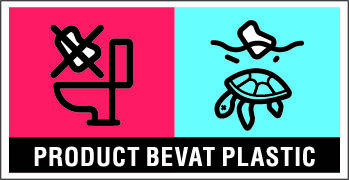 Logo Product bevat plastic- maandverband